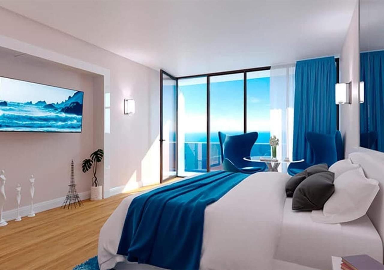 Delux Sea View Aparthotel In Orbi City Batumi Ngoại thất bức ảnh