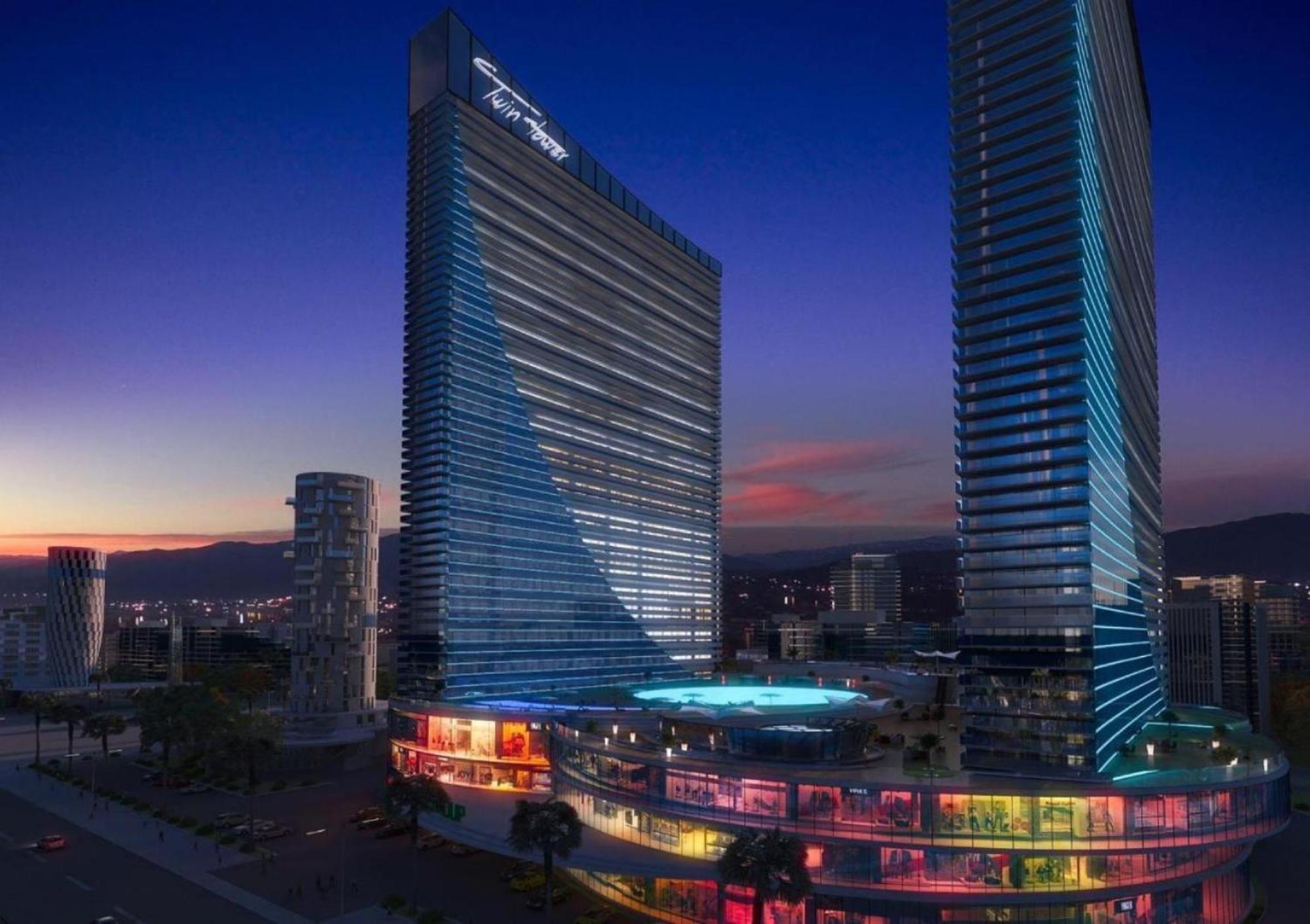Delux Sea View Aparthotel In Orbi City Batumi Ngoại thất bức ảnh