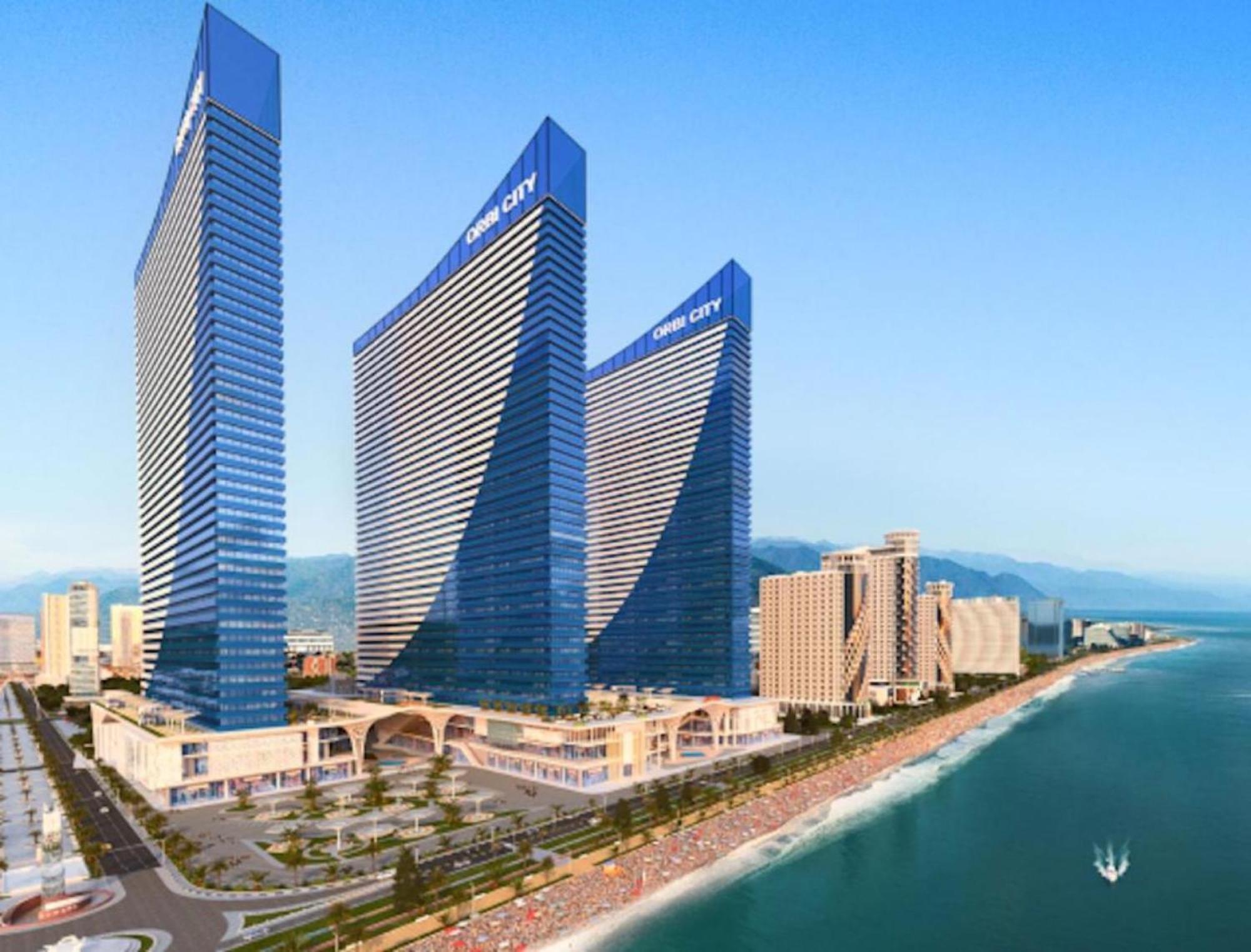 Delux Sea View Aparthotel In Orbi City Batumi Ngoại thất bức ảnh