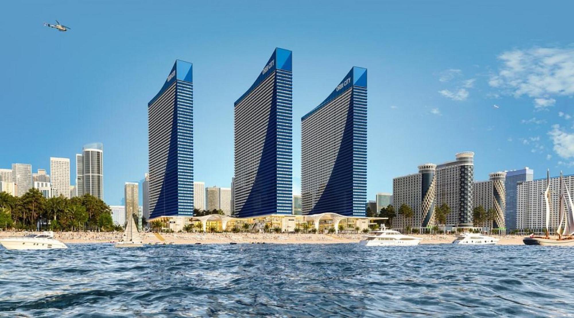Delux Sea View Aparthotel In Orbi City Batumi Ngoại thất bức ảnh
